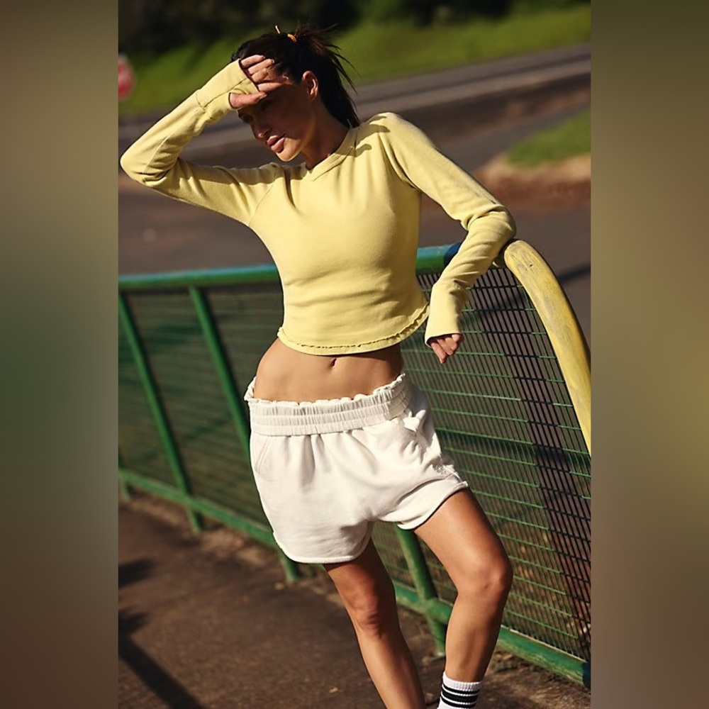 NWT！Free People all star solid shorts